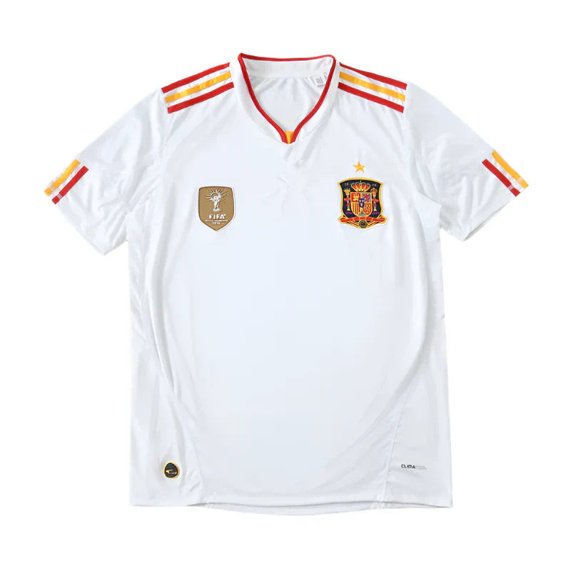 Spain Away Retro 2010 Season Jersey